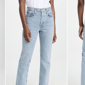 AGOLDE Lana jeans - light blue